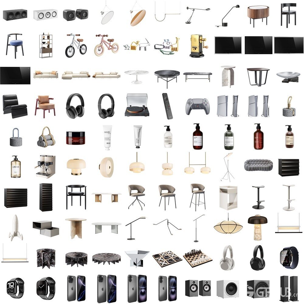 Dimensiva 整站3D模型合集+2024年更新模型