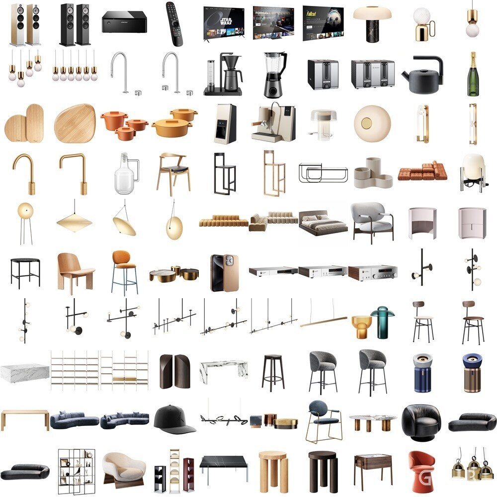 Dimensiva 整站3D模型合集+2024年更新模型