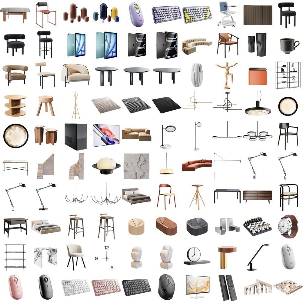 Dimensiva 整站3D模型合集+2024年更新模型