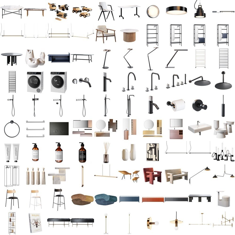 Dimensiva 整站3D模型合集+2024年更新模型