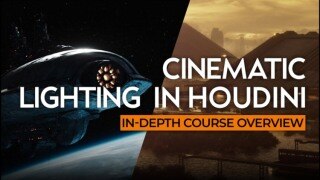 【中文字幕】Houdini 和 Solaris 中的照明和阴影的终极指南 Cinematic Lighting in Houdini