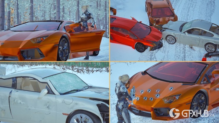UE5 蓝图脚本高级车辆系统教程 Advanced Vehicle Systems in Unreal Engine 5