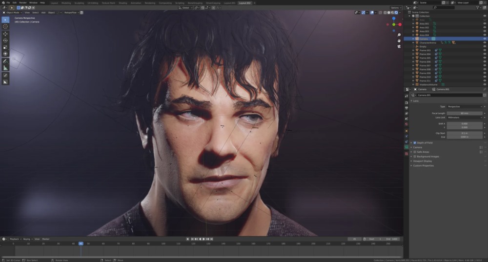 【中文字幕】Blender 脸部绑定教程 Face Rigging in Blender Tutorial