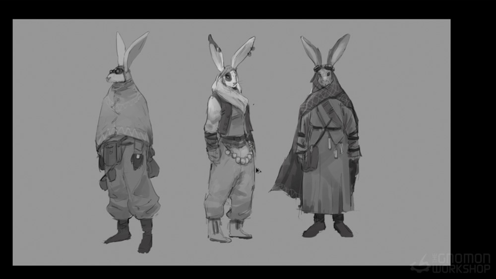 【中文字幕】Blender+PS 三维概念场景制作工作流程 World Building using Blender