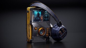 收音机和耳机AAA 游戏道具制作初学者指南 AAA Game Props Making For Beginners Radio & Headphone