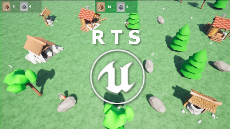 虚幻引擎 5：rts 游戏（实时战略）unreal Engine 5 Rts Game (real Time Strategy)