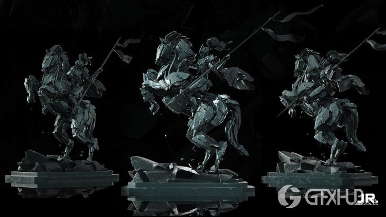 ZBrush Blockouts雕刻和设计专业的3D模型教程