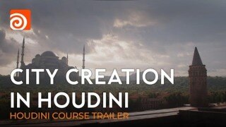 【中文字幕】Houdini 内部创建程序城市教程 City Creation in Houdini