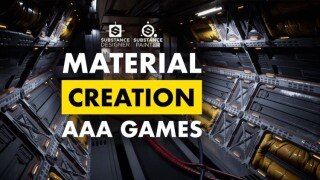 【中文字幕】AAA 游戏素材材质制作教程 Material Creation for AAA Games