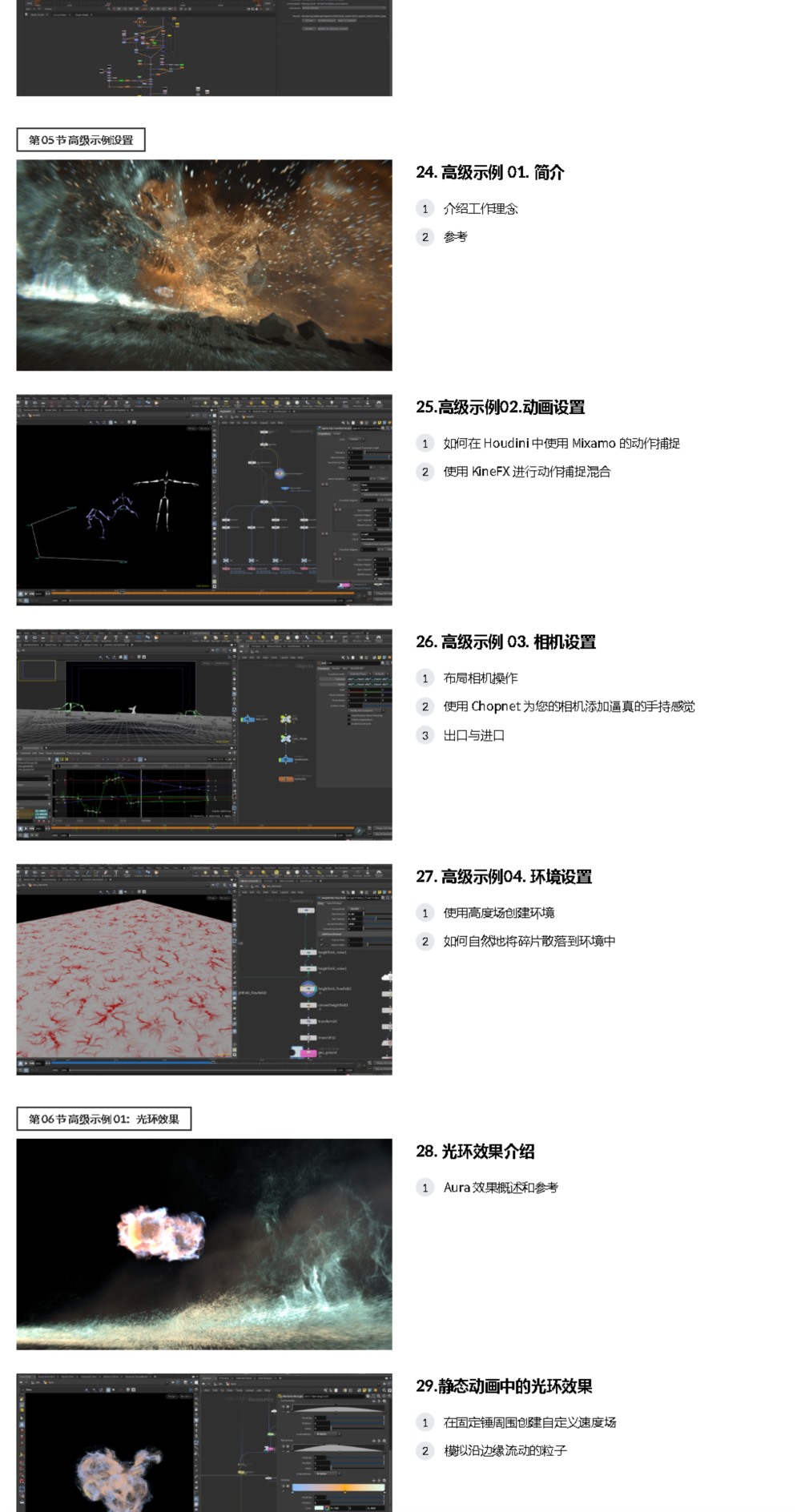 【中文字幕】houdini 的神奇效果从导演到合成教程 Magical Effects Created with Houdini from Directing to Compositing