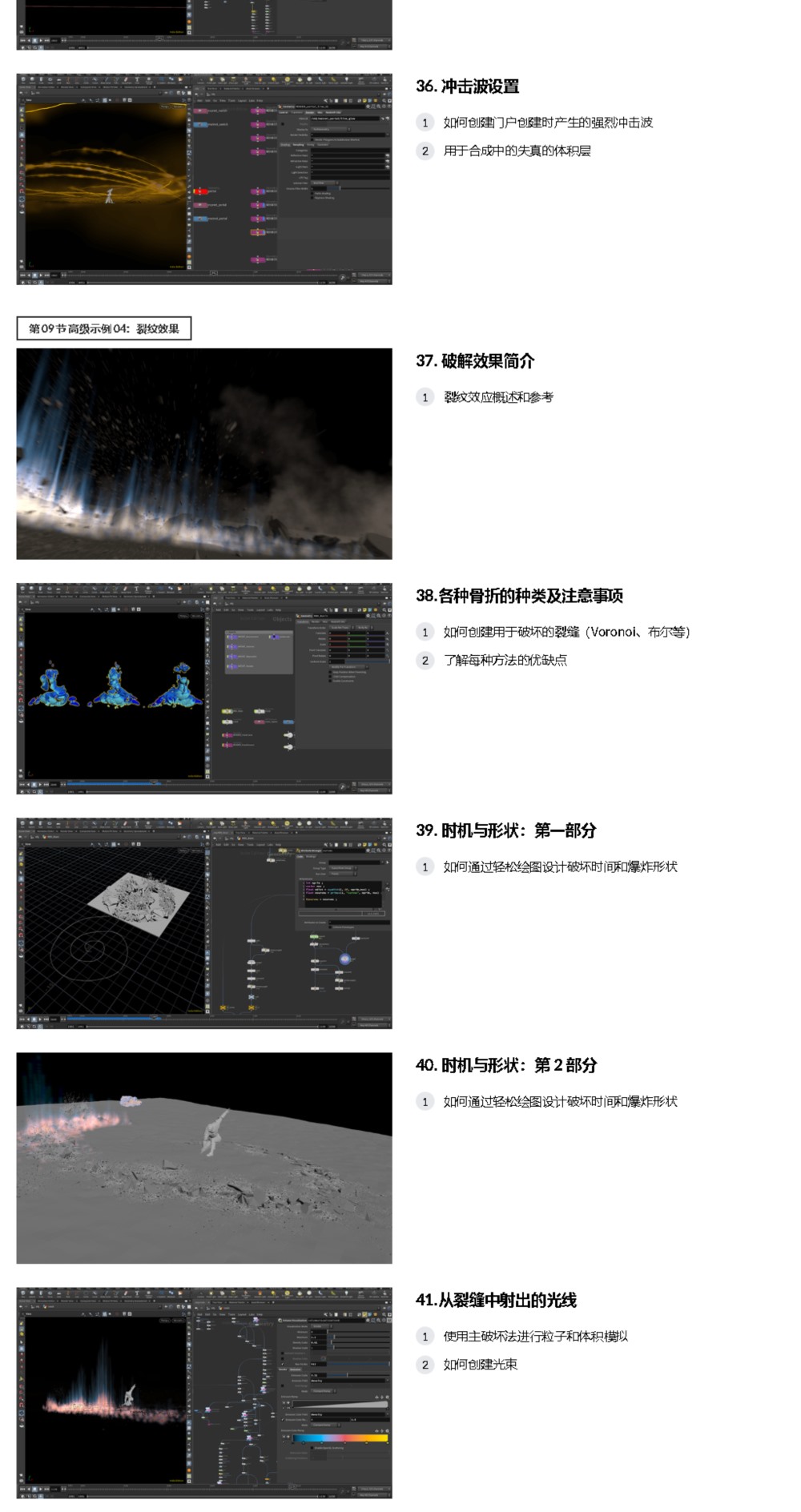 【中文字幕】houdini 的神奇效果从导演到合成教程 Magical Effects Created with Houdini from Directing to Compositing