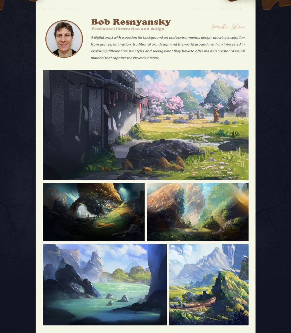 【中文字幕】幻想环境插画课程 Fantasy Environments Course