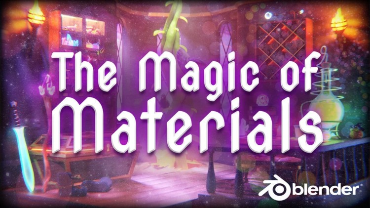 Blender初学者材质制作流程 Blender 3D - The Magic of Materials