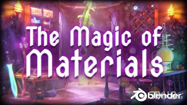 Blender初学者材质制作流程 Blender 3D - The Magic of Materials