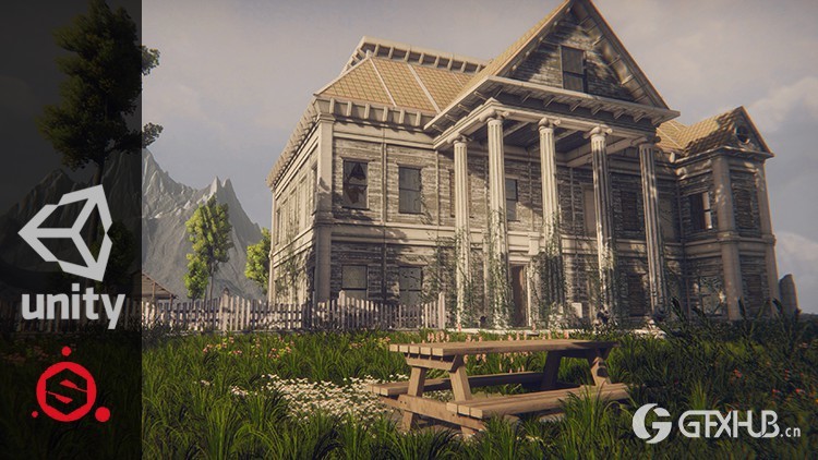 Unity游戏关卡设计教程 Unity Level Design Abandoned House