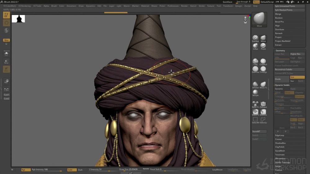 【中文字幕】ZBrush+Maya 三维游戏角色建模教程 Creating a Character for Games Vol. 1