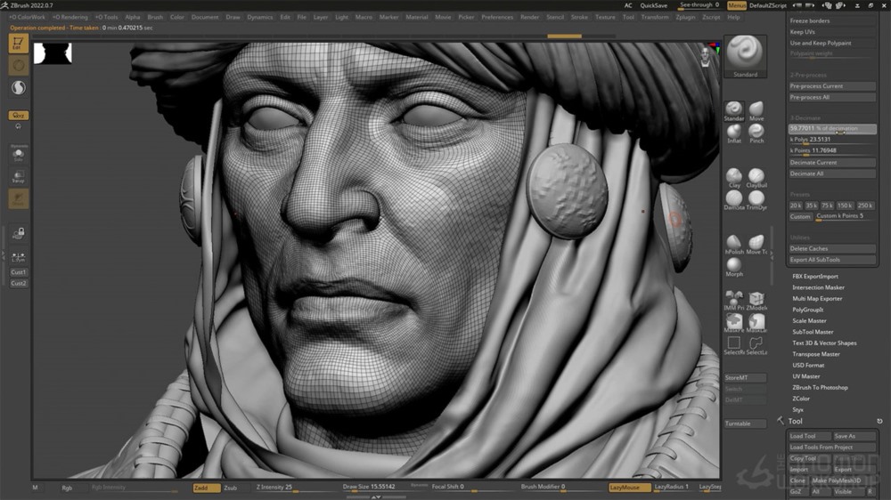 【中文字幕】ZBrush+Maya 三维游戏角色材质制作教程 Creating a Character for Games Vol. 2