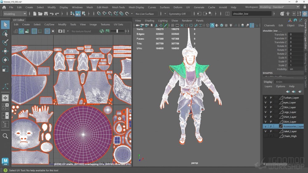 【中文字幕】ZBrush+Maya 三维游戏角色材质制作教程 Creating a Character for Games Vol. 2