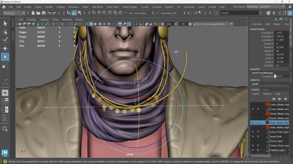 【中文字幕】ZBrush+Maya 三维游戏角色材质制作教程 Creating a Character for Games Vol. 2