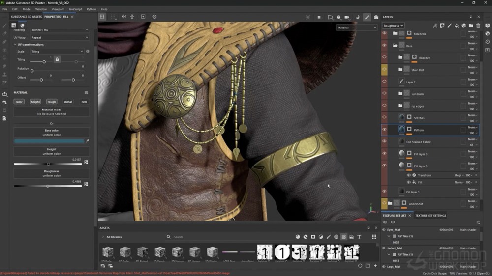 【中文字幕】ZBrush+Maya 三维游戏角色材质制作教程 Creating a Character for Games Vol. 2