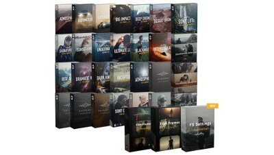 电影级LUTs 1400+音效 终极大师捆绑包 Film Space – The Ultimate Master Bundle