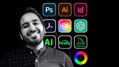 AI、Photoshop、Illustrator、Indesign平面设计初学者教程