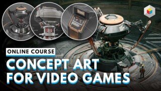 【中文字幕】电子游戏概念艺术教程 Learn Squared – Concept Art For Video Games
