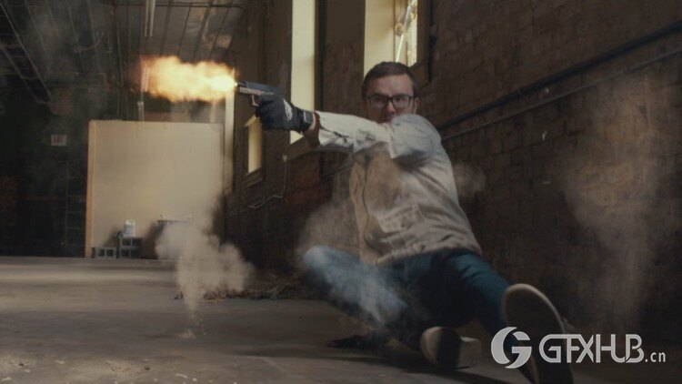 45种模拟子弹击中真实灰尘和混凝土元素4k视频素材 ActionVFX - Bullet Hits