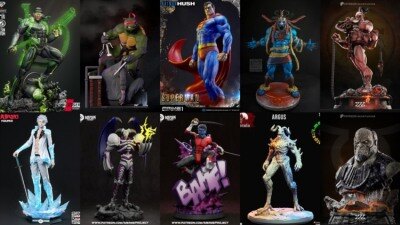 168组3D打印模型合辑2024年第1季 3D-Print Models Collection 2024 Vol.1