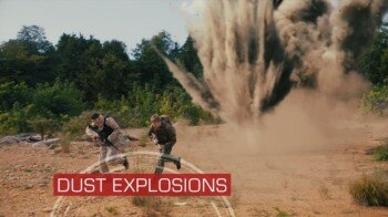 20组大型灰尘污垢爆炸元素4K视频素材 ActionVFX – Dust Explosions Vol. 1