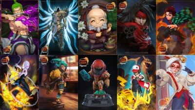 NomNom人偶3D可打印微缩模型系列 NomNom Figures – Collection 3D Printable Miniatures 2021-2024