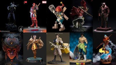 130组3D打印模型合辑2024年第3季 3D-Print Models Collection 2024 Vol.3