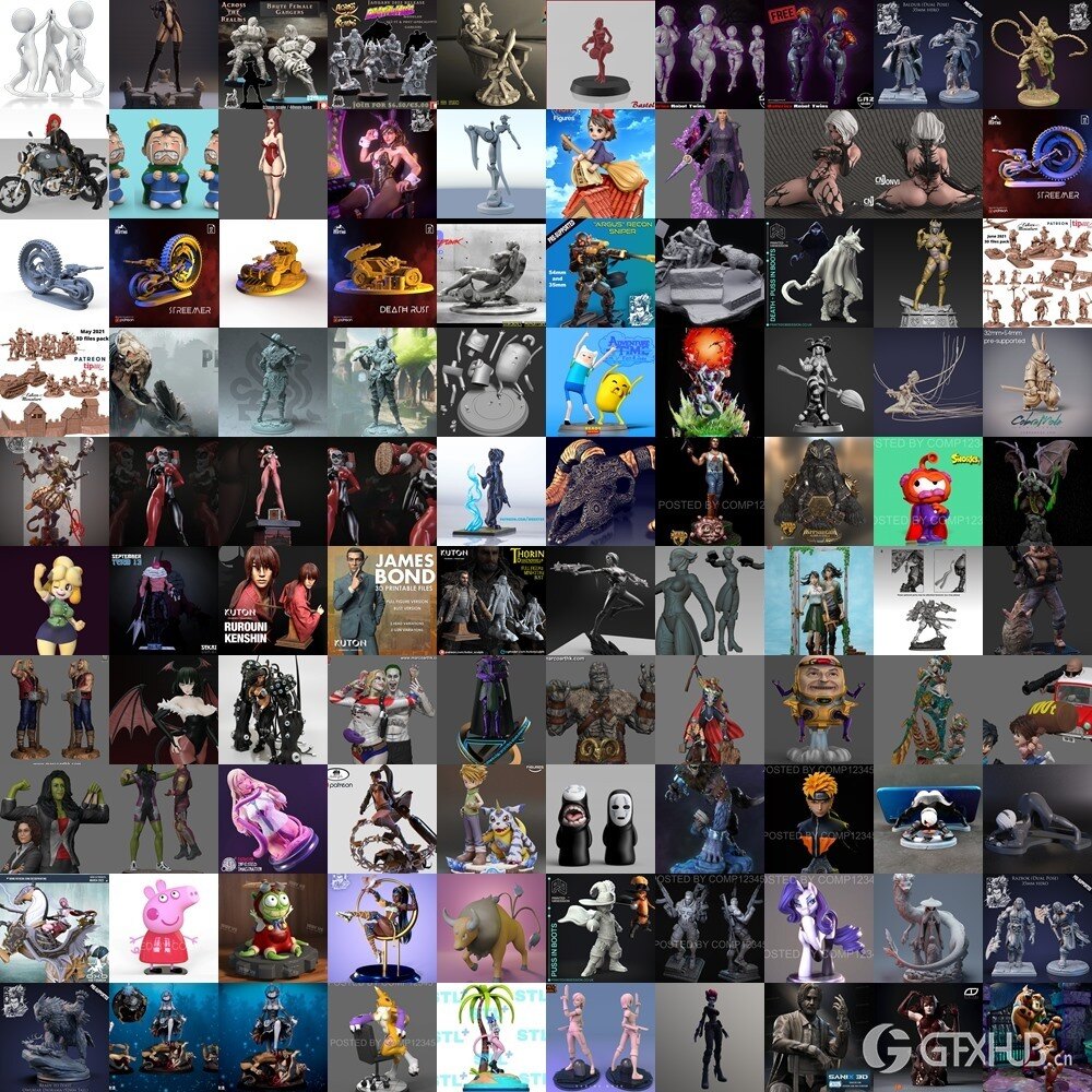 2023年4月3D打印模型116组合辑 3D Print Models Collection April 2023