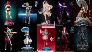 108组女性3D打印模型系列合集第13季 Girls, Girls and Only Girls 3D-Print Models Collection 13