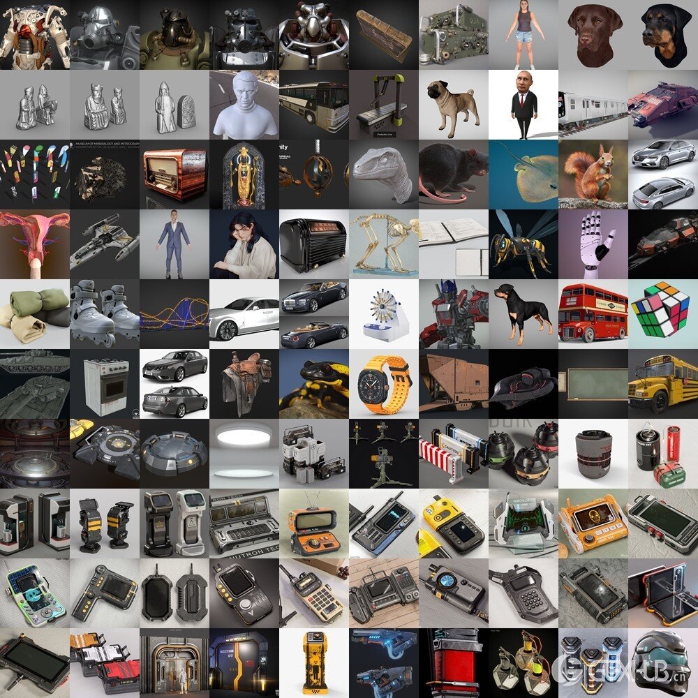 PBR Game 3D Models Bundle 2024 Vol.5