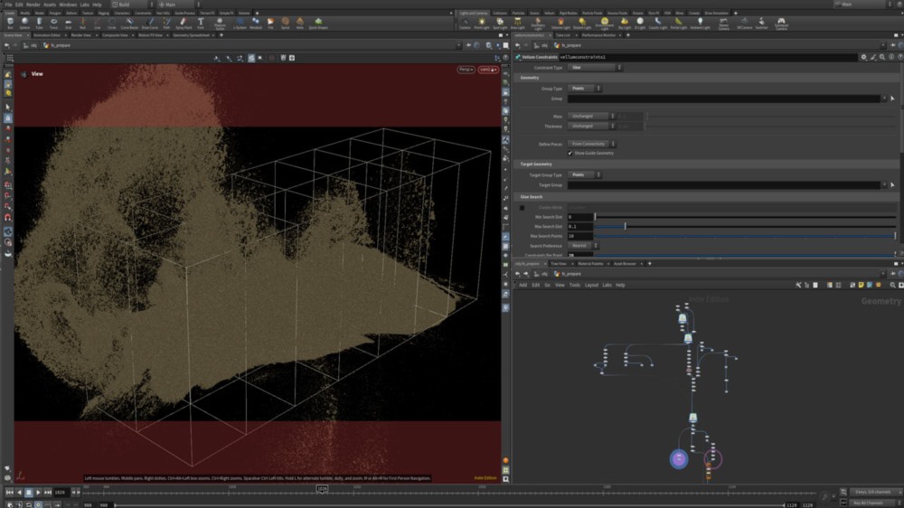 【中文字幕】houdini 电影沙尘模拟教程 Cinematic Sand & Dust Simulations Using Houdini