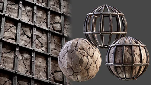 Substance Designer 金属挡土墙制作教程 Mastering Metal Retaining Wall in Substance Designer