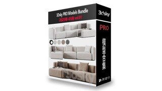 3DSky Pro 3D模型合辑2025年3月第1季 | 350套 | 14.5GB