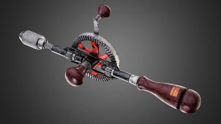 手钻多边形建模渲染完整指南 Complete Guide to MidPoly Modeling Rendering A Hand Drill » GFXHUB