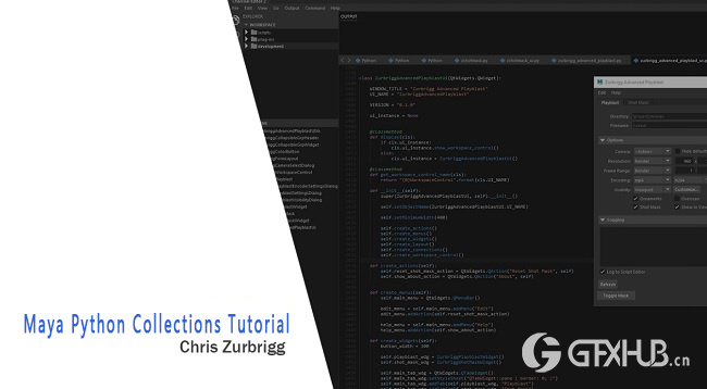 Chris Zurbrigg Maya Python Collections Tutorial 2025