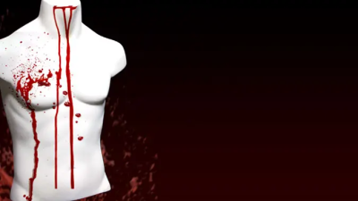 17组 血液 喷溅流淌视觉效果叠加 4K视频素材  Blood on Body – Pack 1