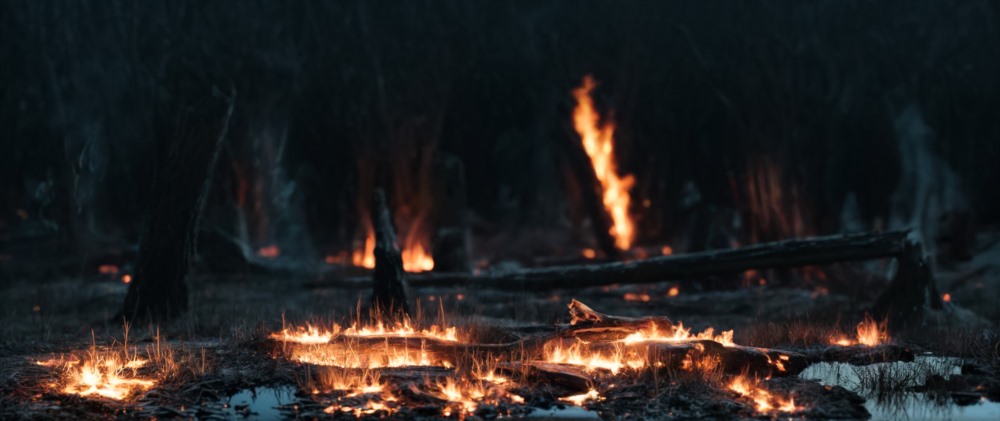 [Blender 插件] 火焰燃烧烟雾龙卷风 VDB 资产预设 Real Fire v1.1 PRO