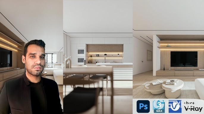3Ds Max 和 Vray 掌握室内设计:初学者之旅