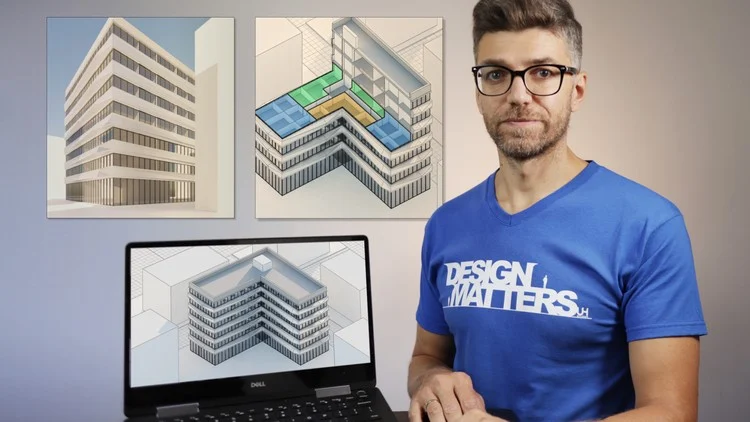 【中文字幕】Blender 建筑3D建模教程 Introduction to Blender for Architecture