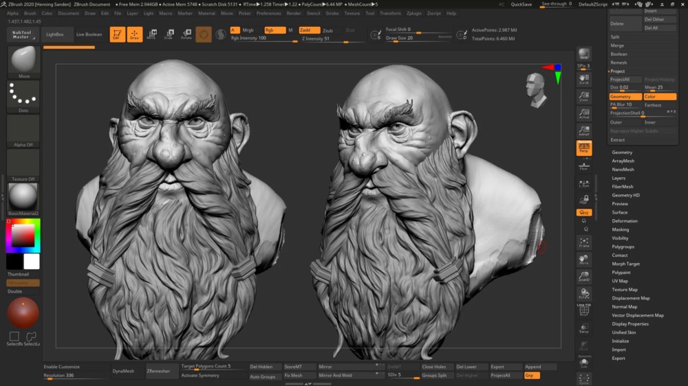 【中文字幕】ZBrush 雕刻入门教程 Introduction to Sculpting