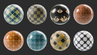 230个 SBSAR 陶瓷材质预设 Substance Materials – Ceramic