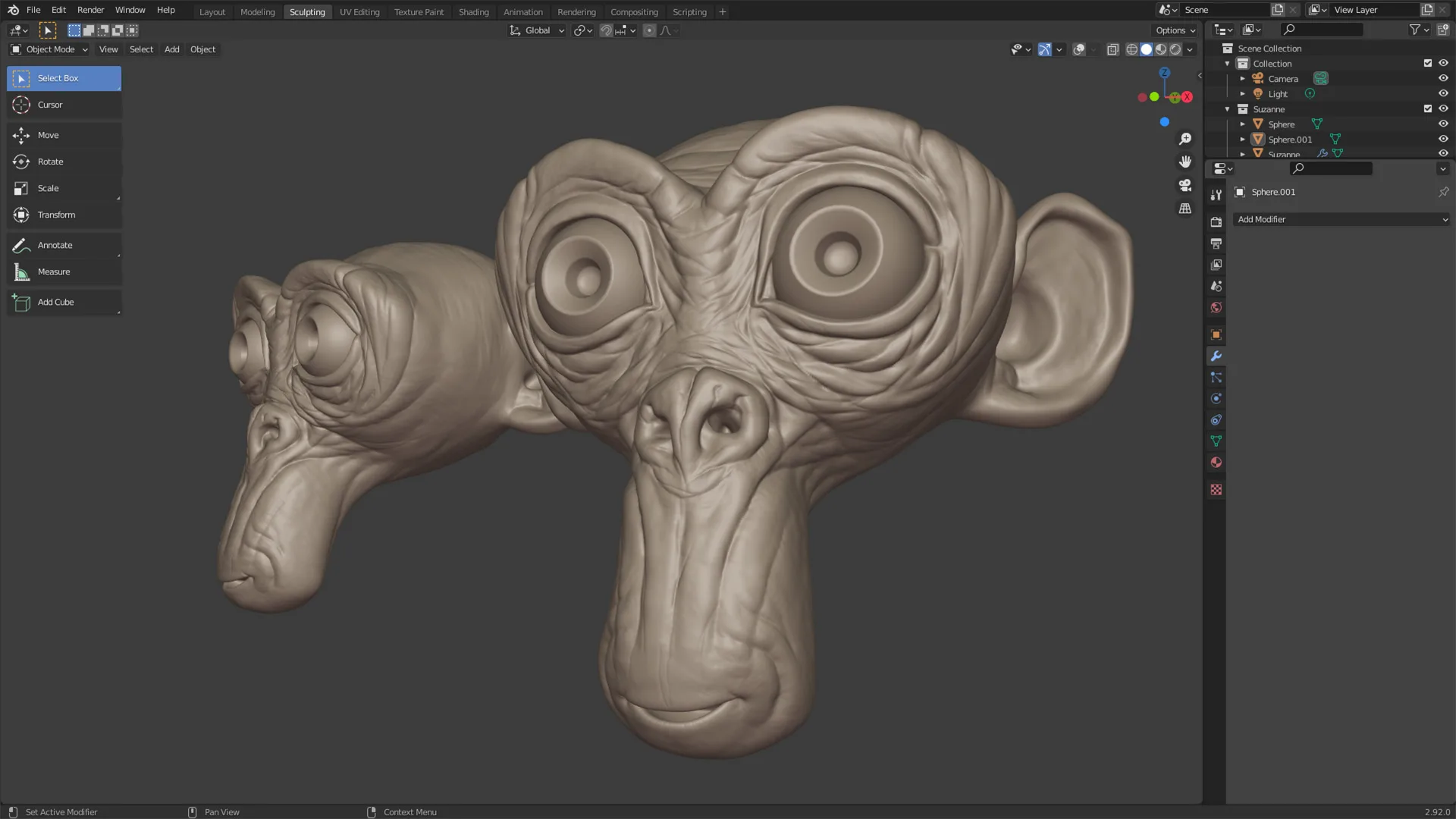 【中文字幕】Blender 雕刻入门教程 Intro to sculpting in blender