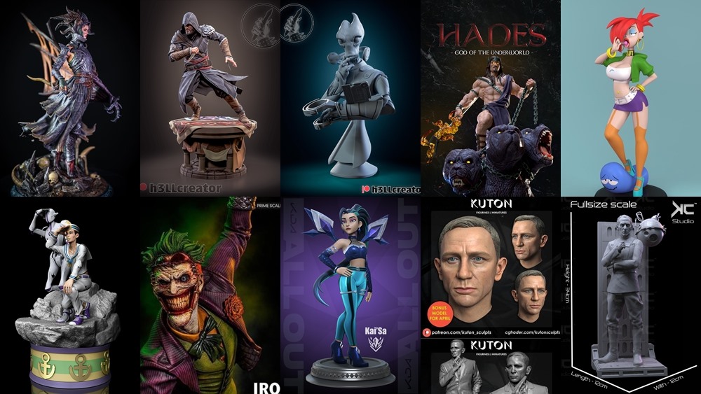 179组3D打印模型合辑2023年5月 3D-Print Models Collection May 2023