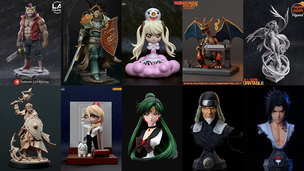 179组3D打印模型合辑2023年5月 3D-Print Models Collection May 2023