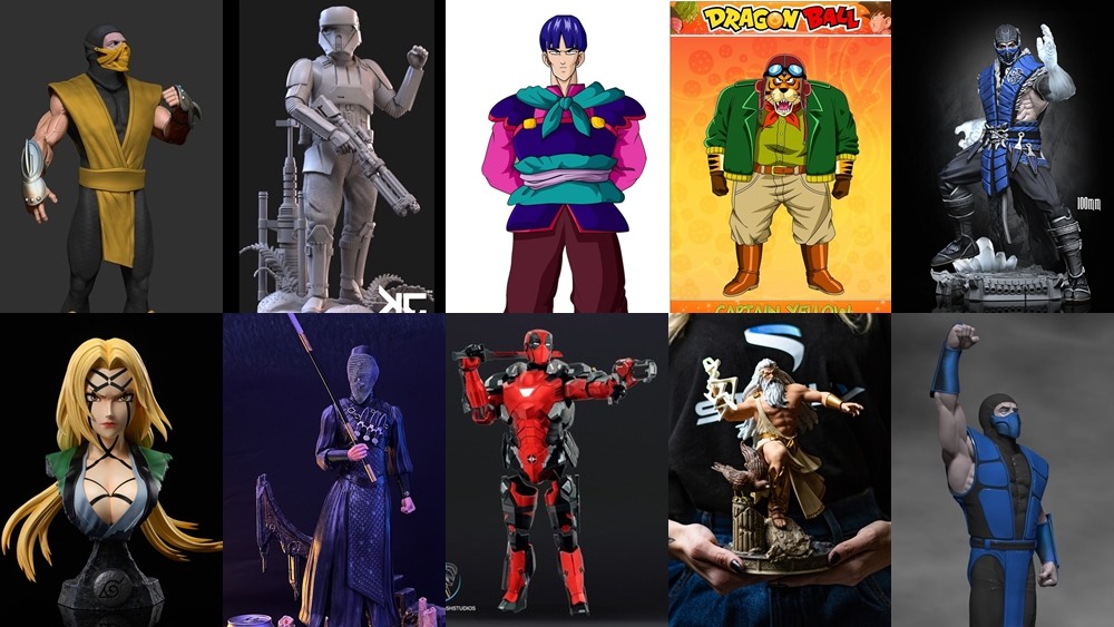 179组3D打印模型合辑2023年5月 3D-Print Models Collection May 2023